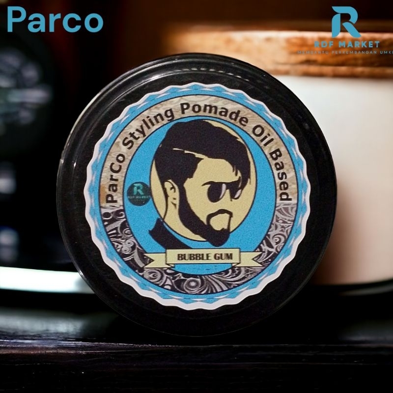 Pomade Parco Tahan Lama/Pomade Oil Based/Pomade Wangi/Minyak Rambut Pria Kekinian/Pomade Cod