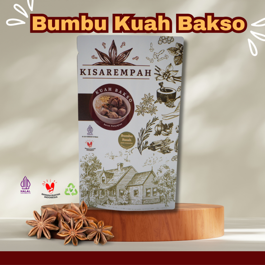 

Bumbu Kuah Bakso | 50gr | Bumbu Instant Cepat Saji by KisaRempah