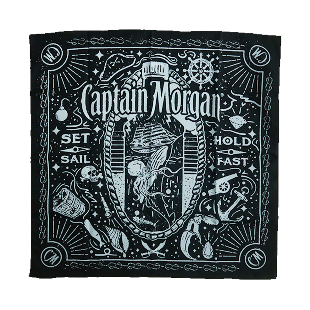 SLAYER BANDANA CAPTAIN MORGAN / MOTIV  PREMIUM BEST QUALITY
