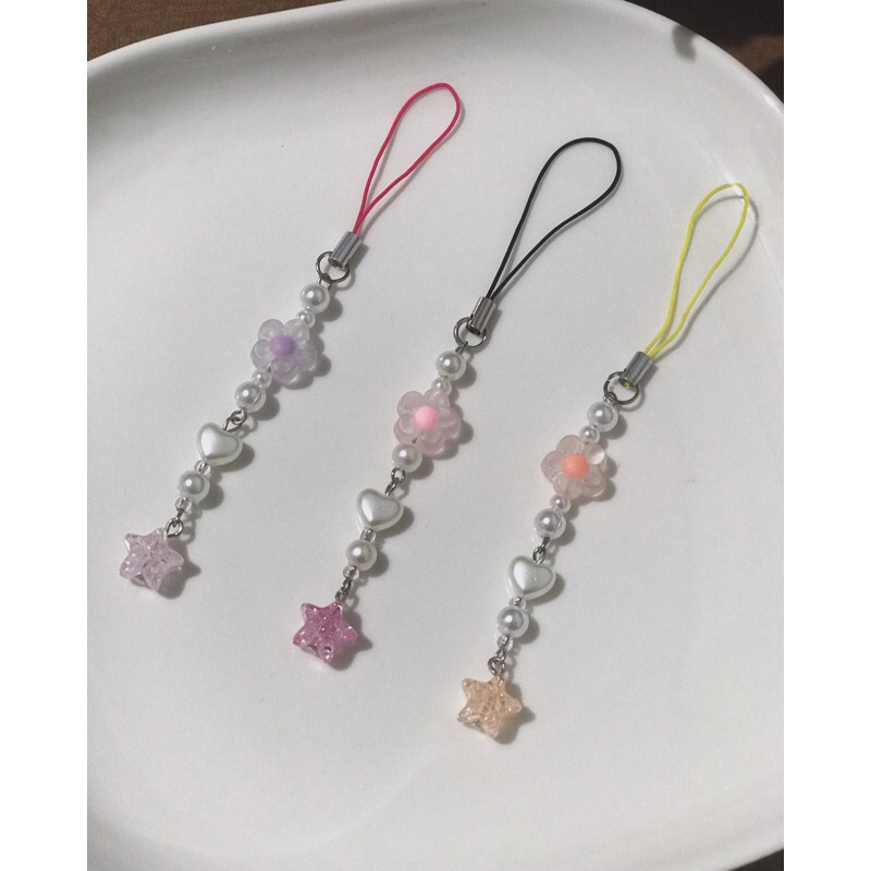 Gantungan hp korean/ strap phone / key chain / gantungan / gantungan tas / tali hp