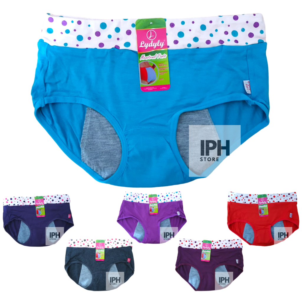 Lydyly Menstrual Underwear Celana Dalam Menstruasi Wanita Bahan Katun Spandex 075