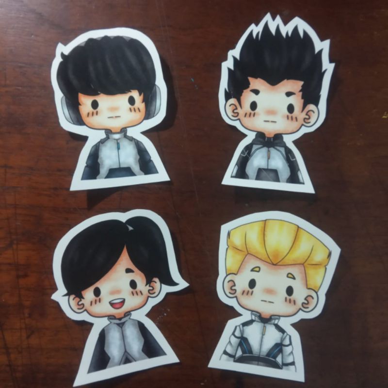 

AESTHETIC JOURNALING STICKER || Ejen Ali Inviso Set Die Cut Sticker || Ejen Ali Fanmerch