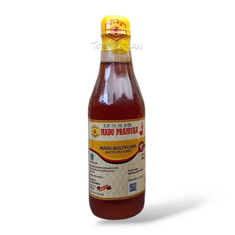 

Madu Multiflora Madu Pramuka Asli 350ml Garansi 100%