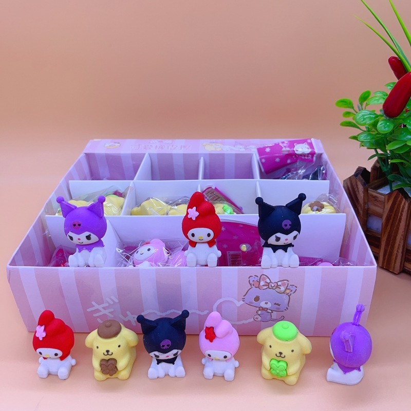 

Penghapus Pensil Tokoh Kartun Sannriyo - Eraser Setip