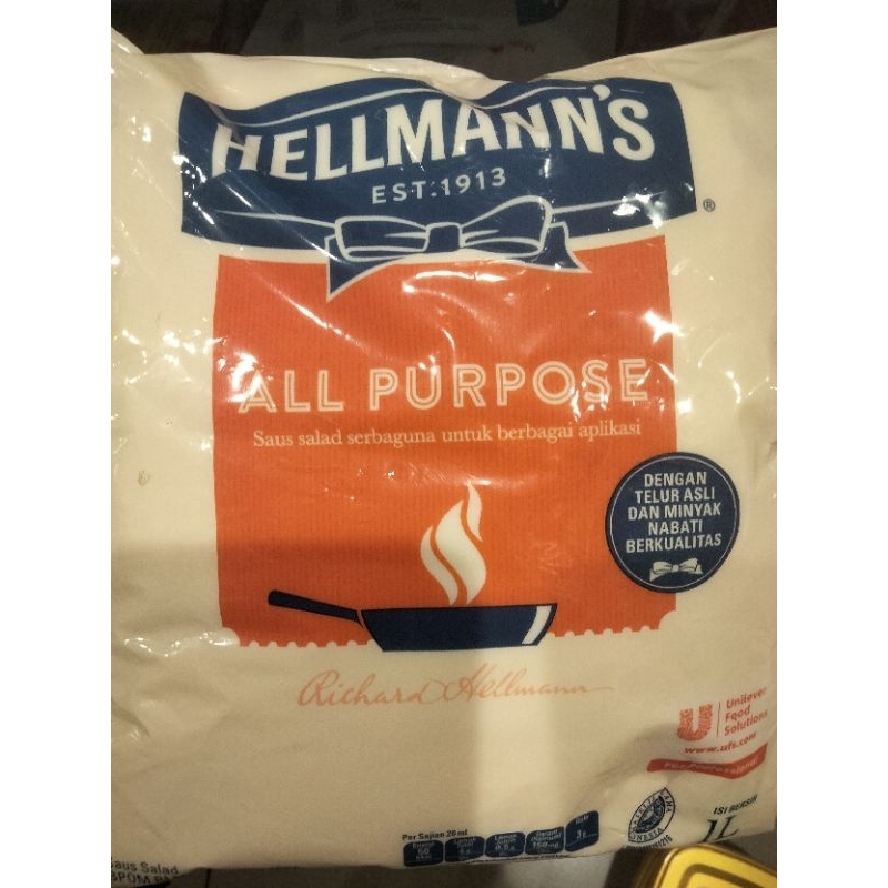 

HELLMANN'S saus salad serbaguna 1lt