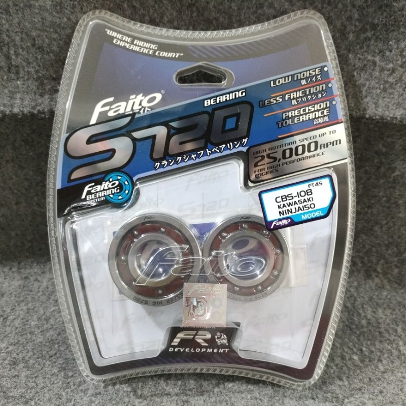 BEARING LAHER KRUK AS FAITO TYPE S720 BUAT NINJA 150
