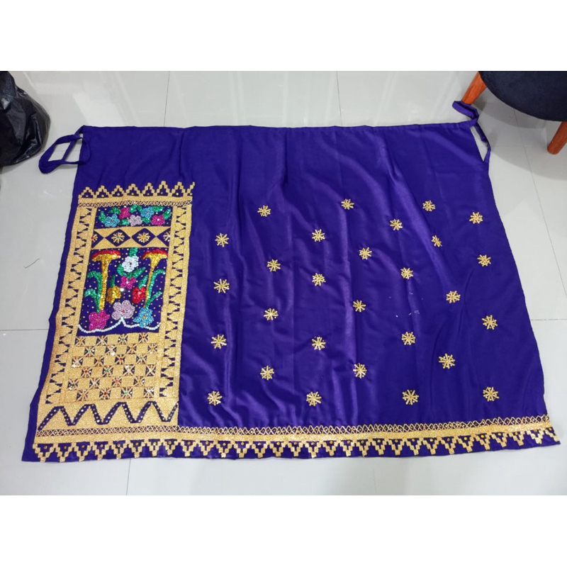 Rok lilit tapis lampung sultan tapis mix payet