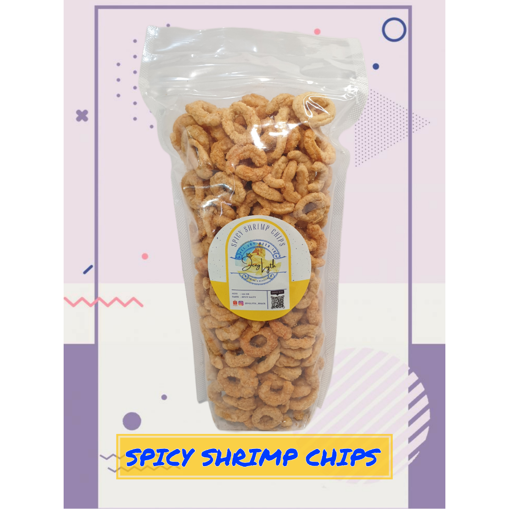 

Slondok Alen Udang Spicy Shrimp Chips Pedas Asin Gurih Renyah Snack Makanan Ringan Kualitas Terbaik Best Quality