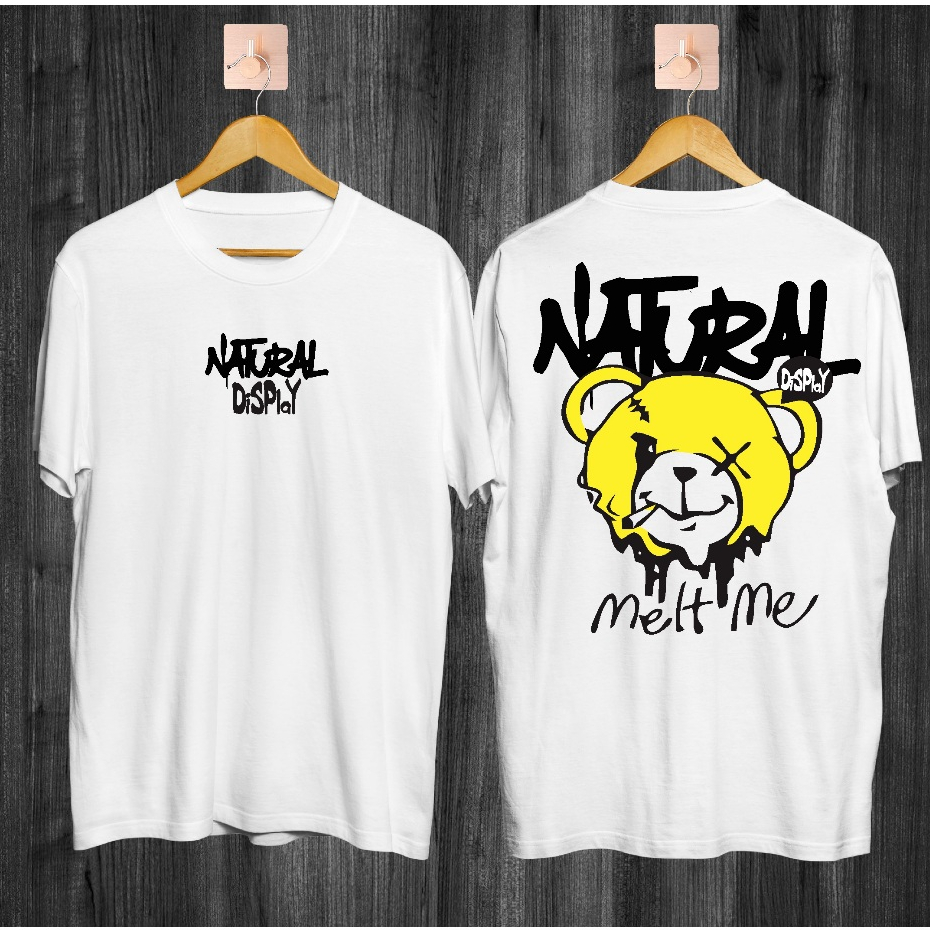 Kaos Tshirt Pria Terbaru Samurai Jepang Natural Warna Putih Distro Lengan Pendek Motif Sablon Bergam