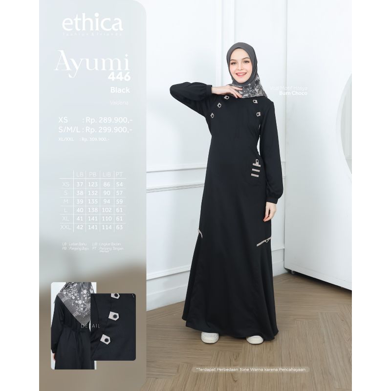 ETHICA AYUMI 446 GAMIS DRES TERBARU DARI ETHICA READY