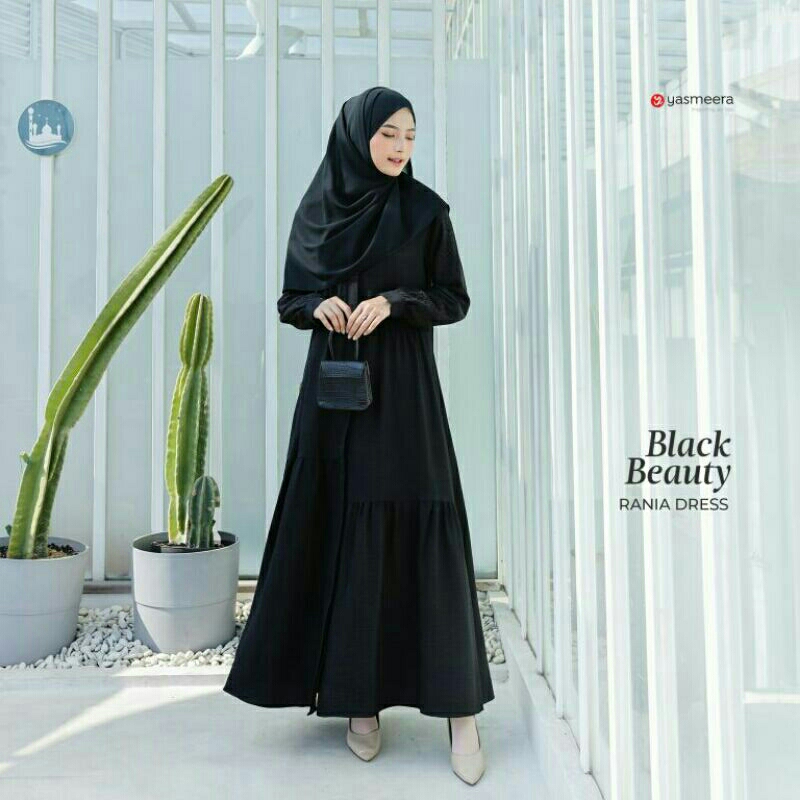 ORI Gamis Yasmeera RANIA Black Beauty Limited