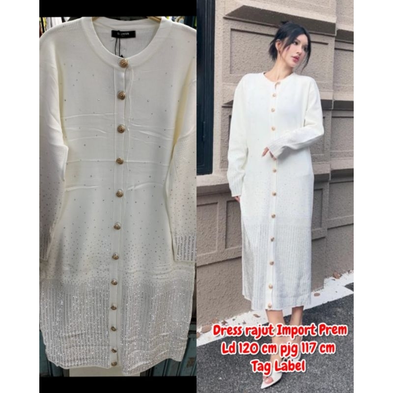 Dress Rajut Import Premium