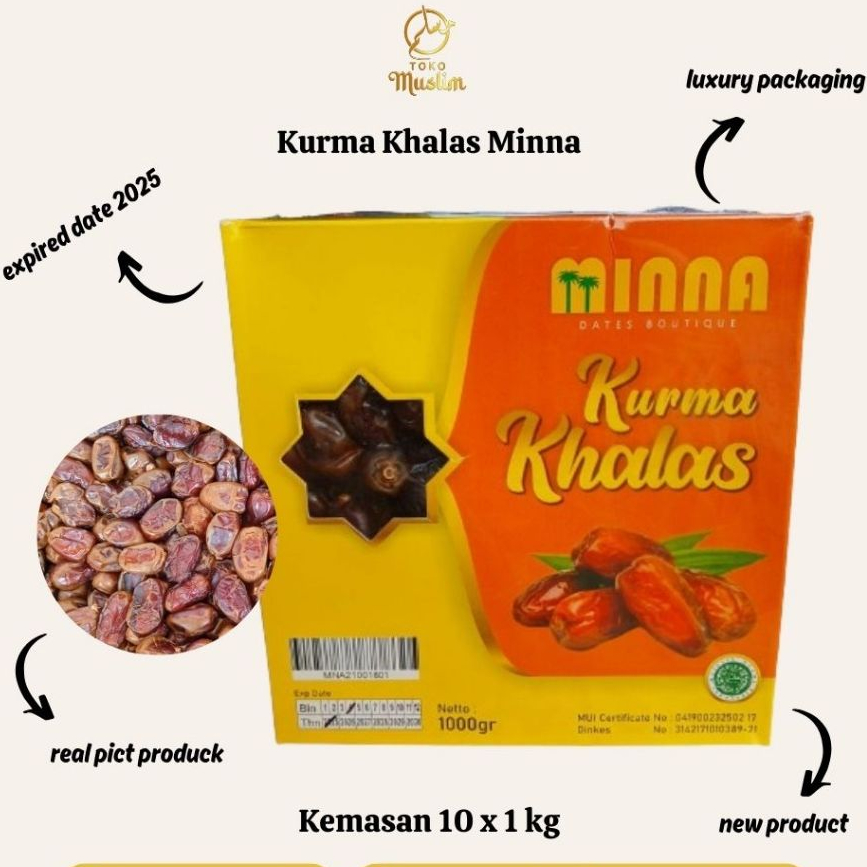 

Kurma Khalas Minna 1kg