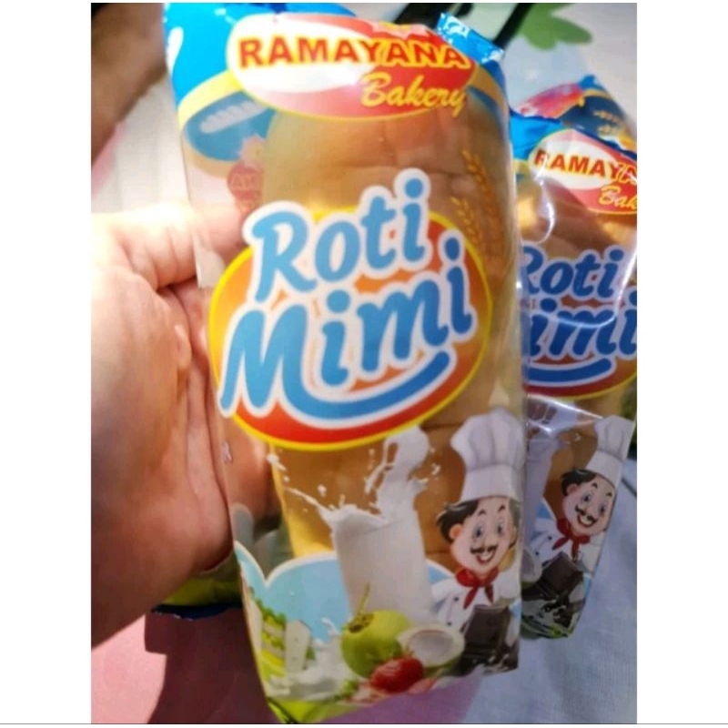 Produk Baru : Roti Susu | Roti MIMI Ramayana Bakery, 1 pak isi 5