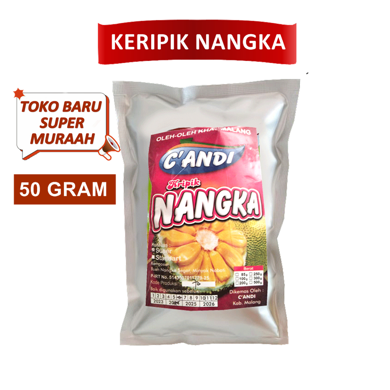 

MURAH KERIPIK BUAH NANGKA 50 GRAM KERIPIK NANGKA APEL SALAK BUAH KERING SNACK VIRAL JAJANAN ENAK JAJANAN LEBARAN KUE LEBARAN