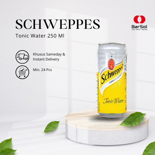 

Schweppes 250 Ml (1 Doz) - Barsol Indonesia