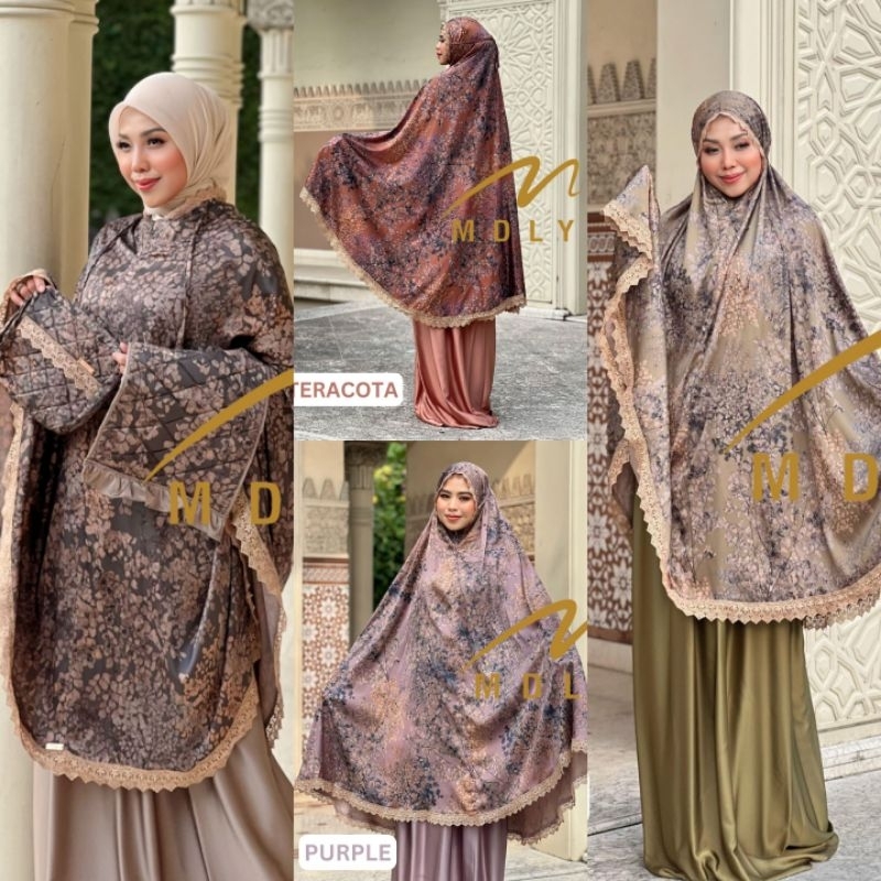 Mukena MDLY Balqis & Noora Prayer Set ORIGINAL 0102