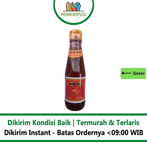 

Minyak Ikan Royal Gold 200 mL Pasar Lampung