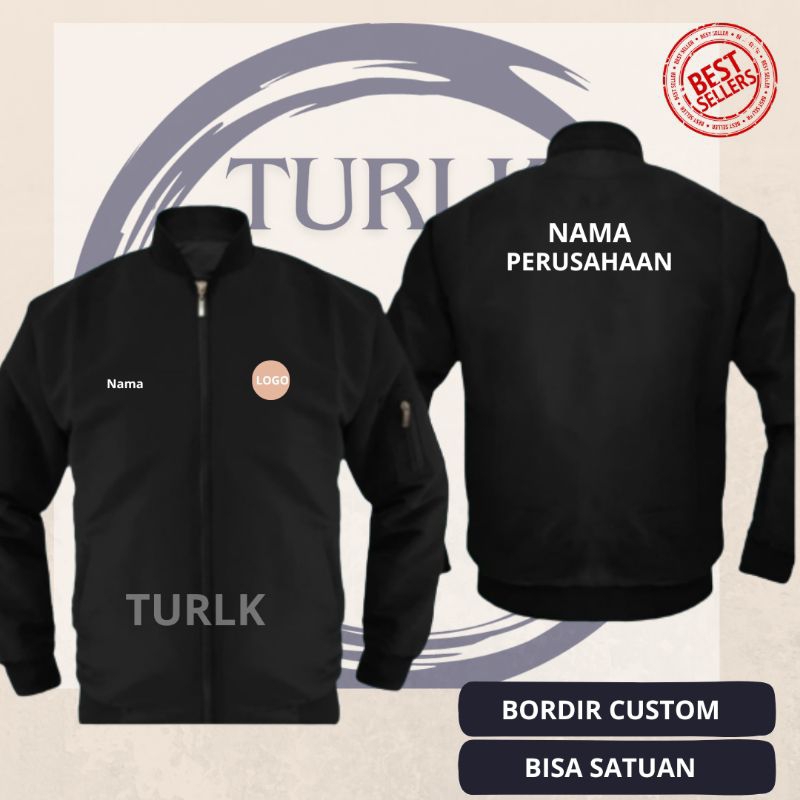 Jaket Bordir Custom Bisa Satuan Jaket Bomber Bordir Jaket Partai Bordir Jaket Universitas Bordir Jak