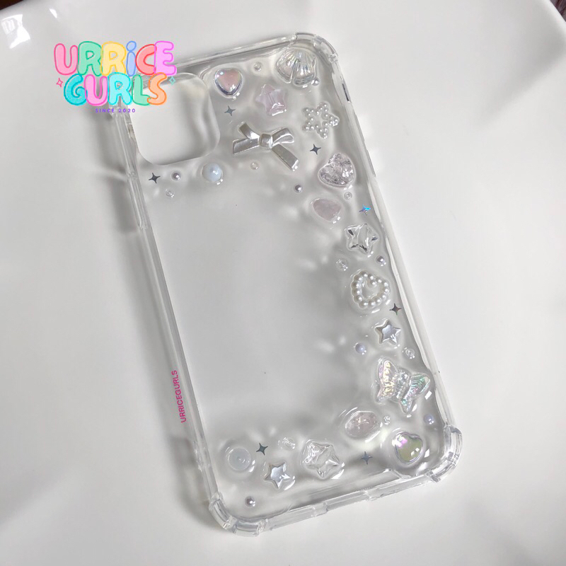 [URRICEGURLS] CASE HP Anti Crack RESIN DECO for PHOTOCARD | PC