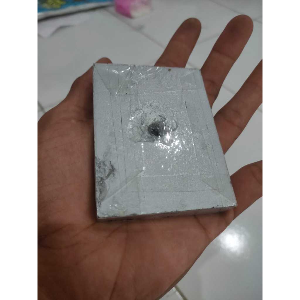 magnet neodymium N52 type terkuat bekas besar tarik besi 9-10cm 8x6x1,8cm