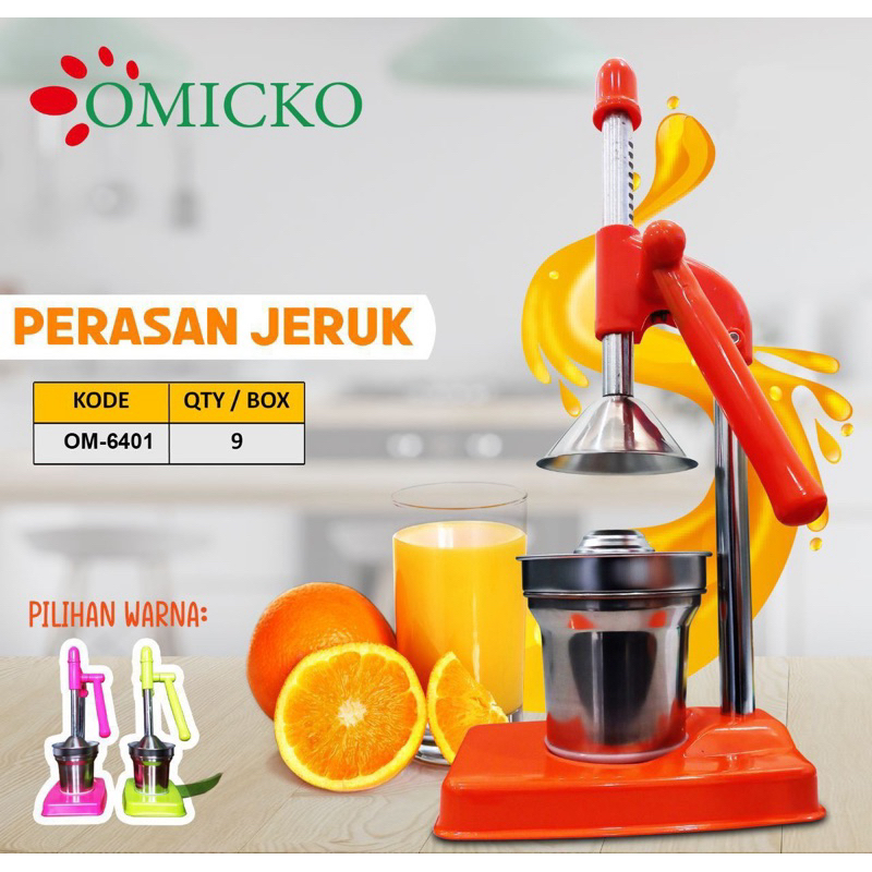 Alat Peras Jeruk Manual - Pemeras Buah Jeruk, Tomat, Markisa Tanpa Listrik