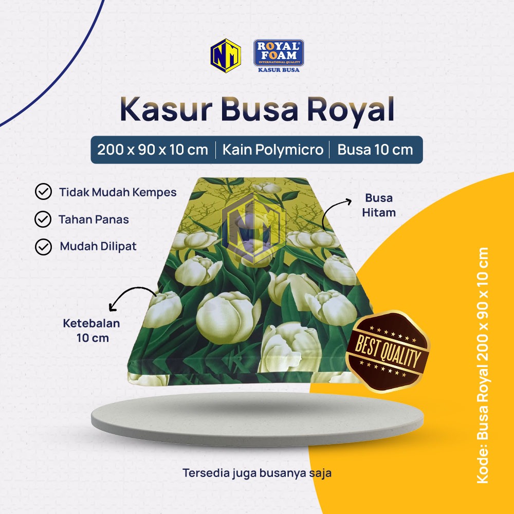 Kasur Busa Royal Foam Ori Pabrik Garansi 10 Tahun