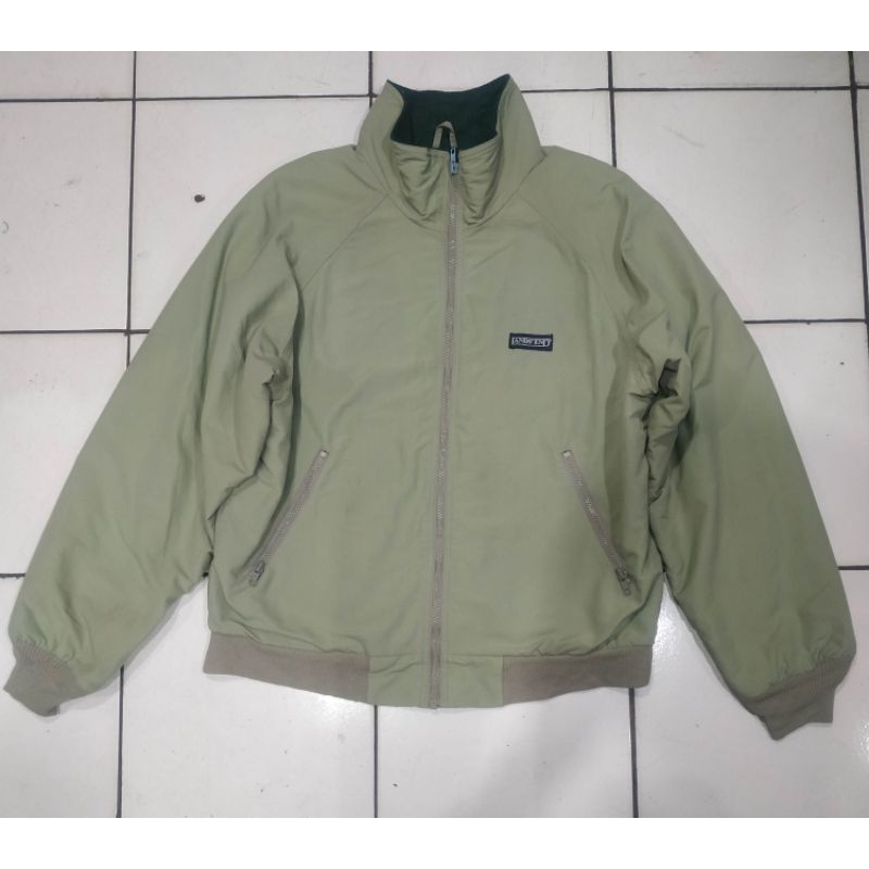 Jaket pria bomber brend LANDS'END KONDISI SECOND