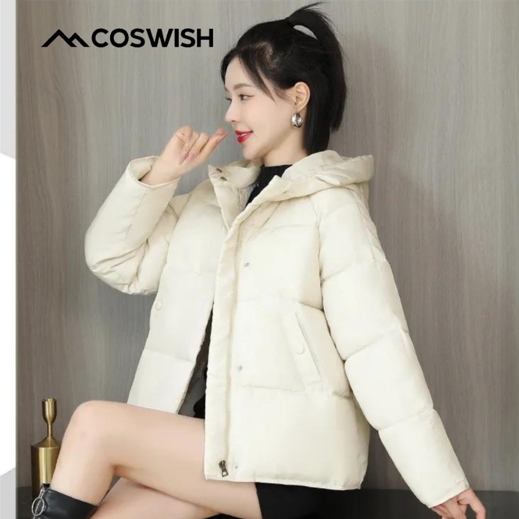 Jaket Winter Tebal Wanita Style Korea Musim Dingin / Jaket Wanita Kekinian Korean Style  Parasut Cro