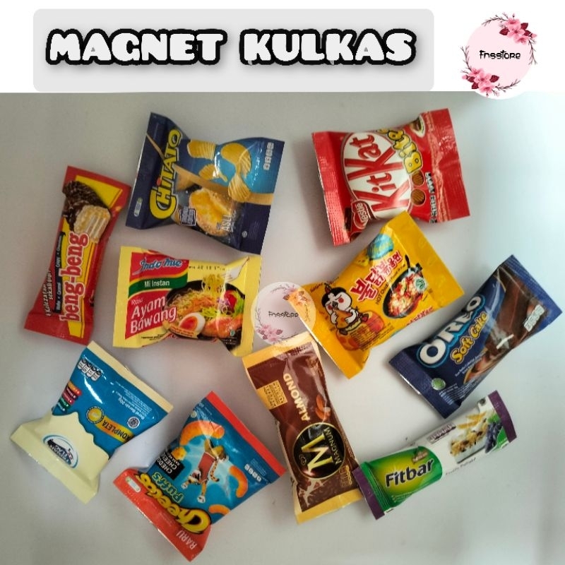MAGNET KULKAS REPLIKA SNACK