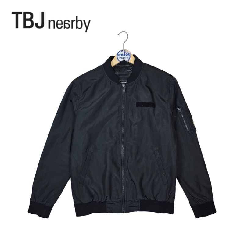 casual kasual jacket bomber pria wanita TBJ Nearby motor santai parasut