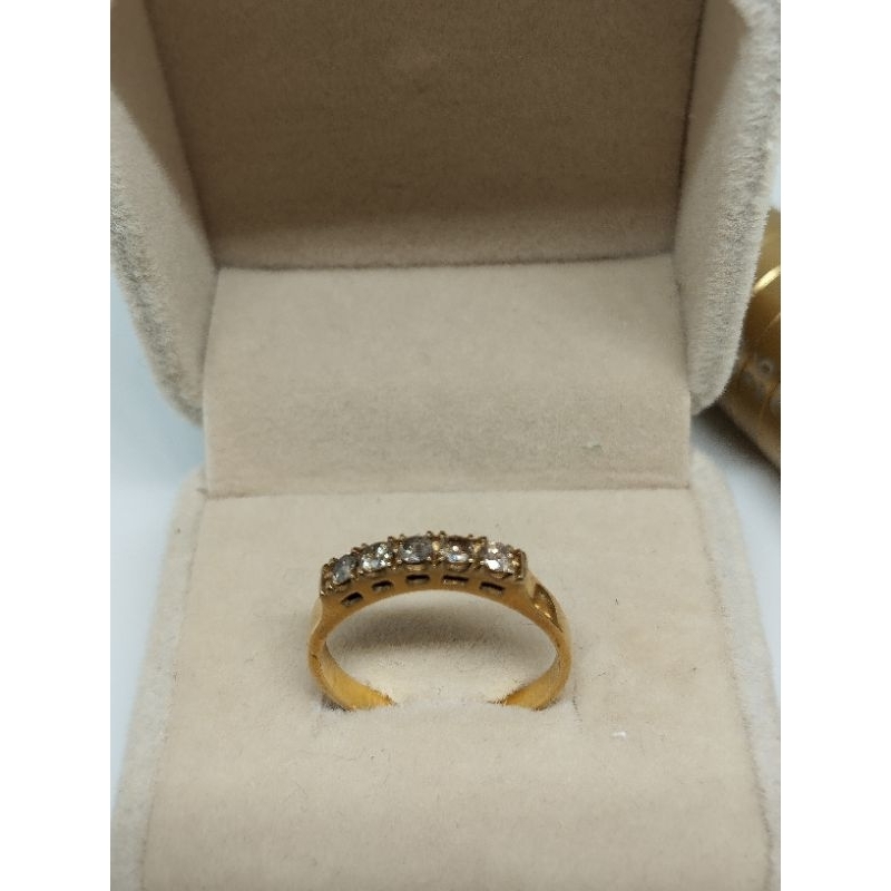 cincin berlian Eropa model listring