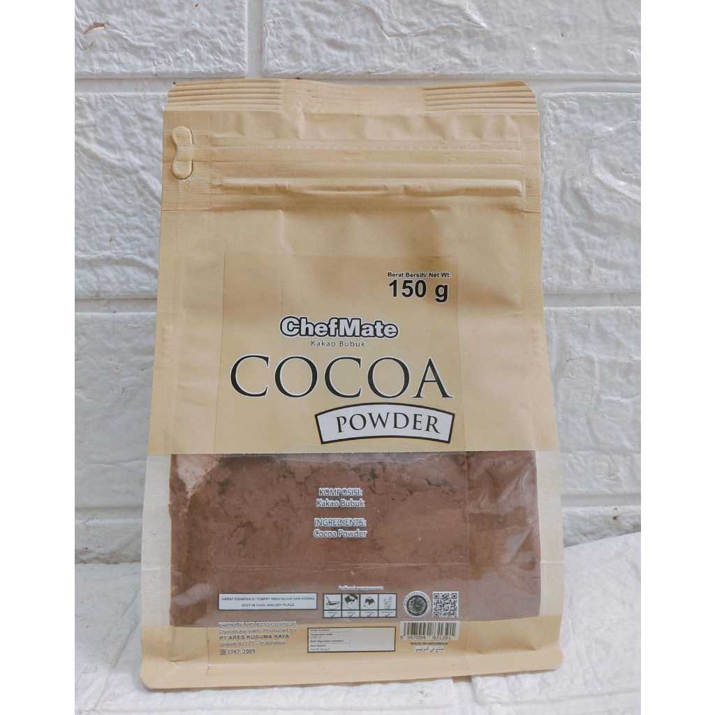 

CHEFMATE COCOA POWDER REDDISH BROWN 150GR