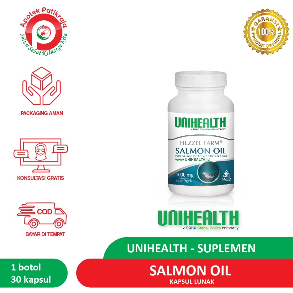 SALMON OIL UNIHEALTH BOTOL