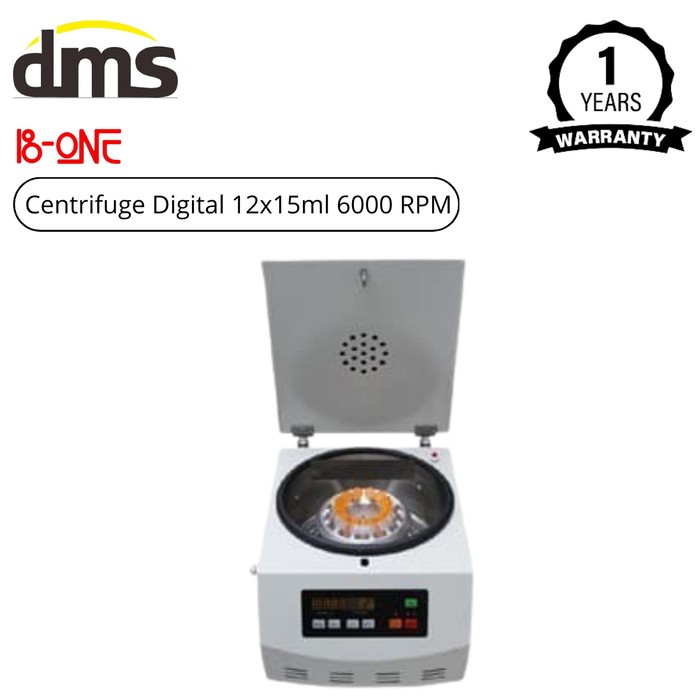 Centrifuge Digital 12x15ml 6000 RPM, DC 6015-12 B-One