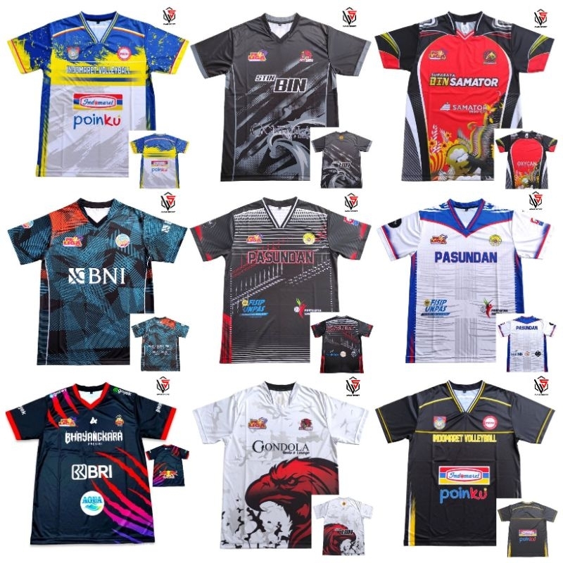Jersey Volly ball full printing proliga