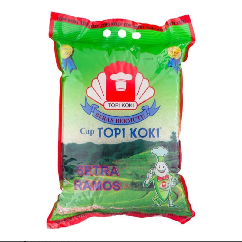 

topi koki beras setra ramos 5kg