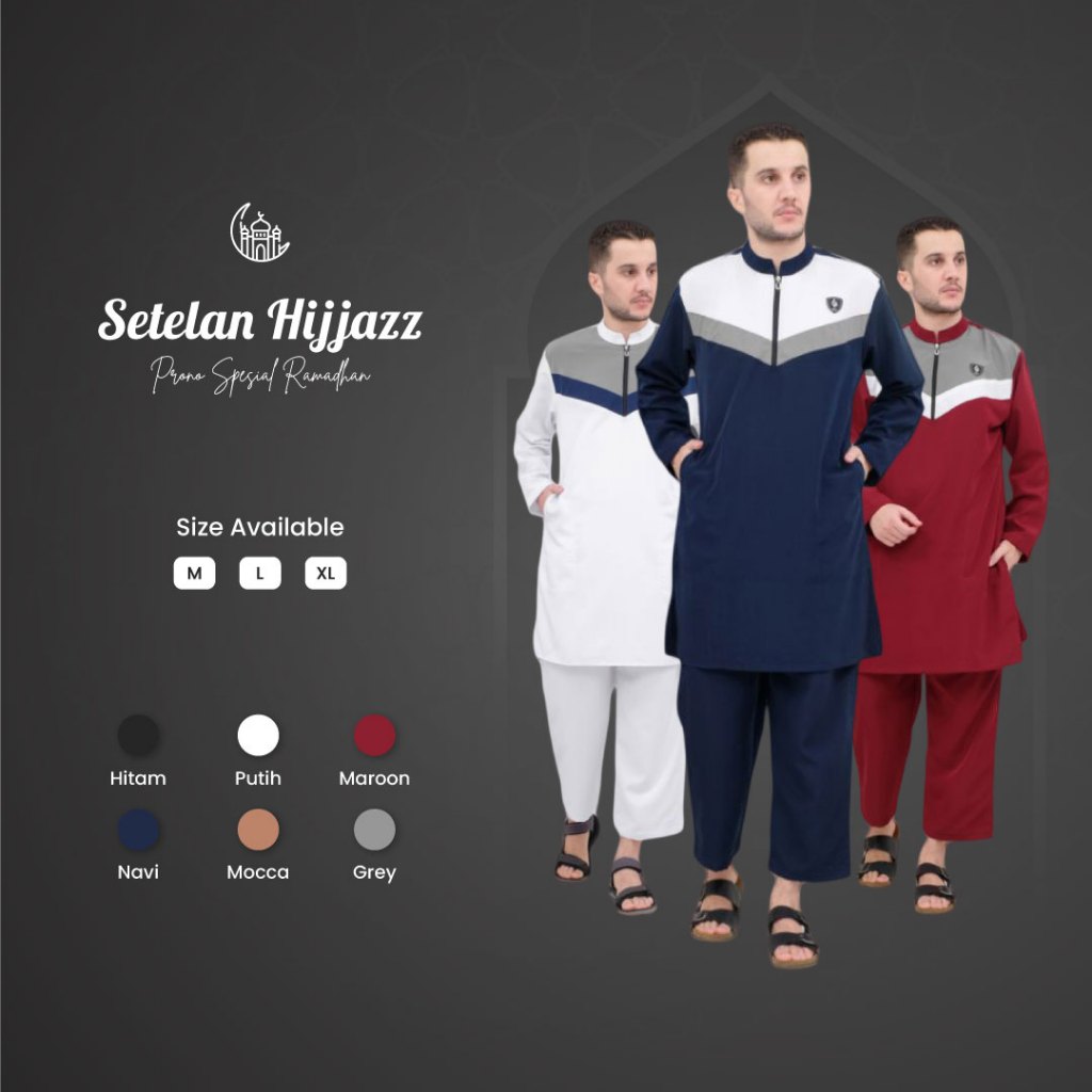 Gaffi Store - Jubah Pria - Jubah pria Termurah - Jubah Pria Terbaru