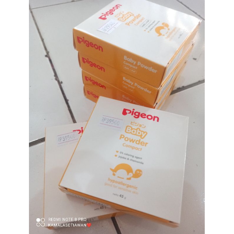 pigeon bedak padat bayi / refill