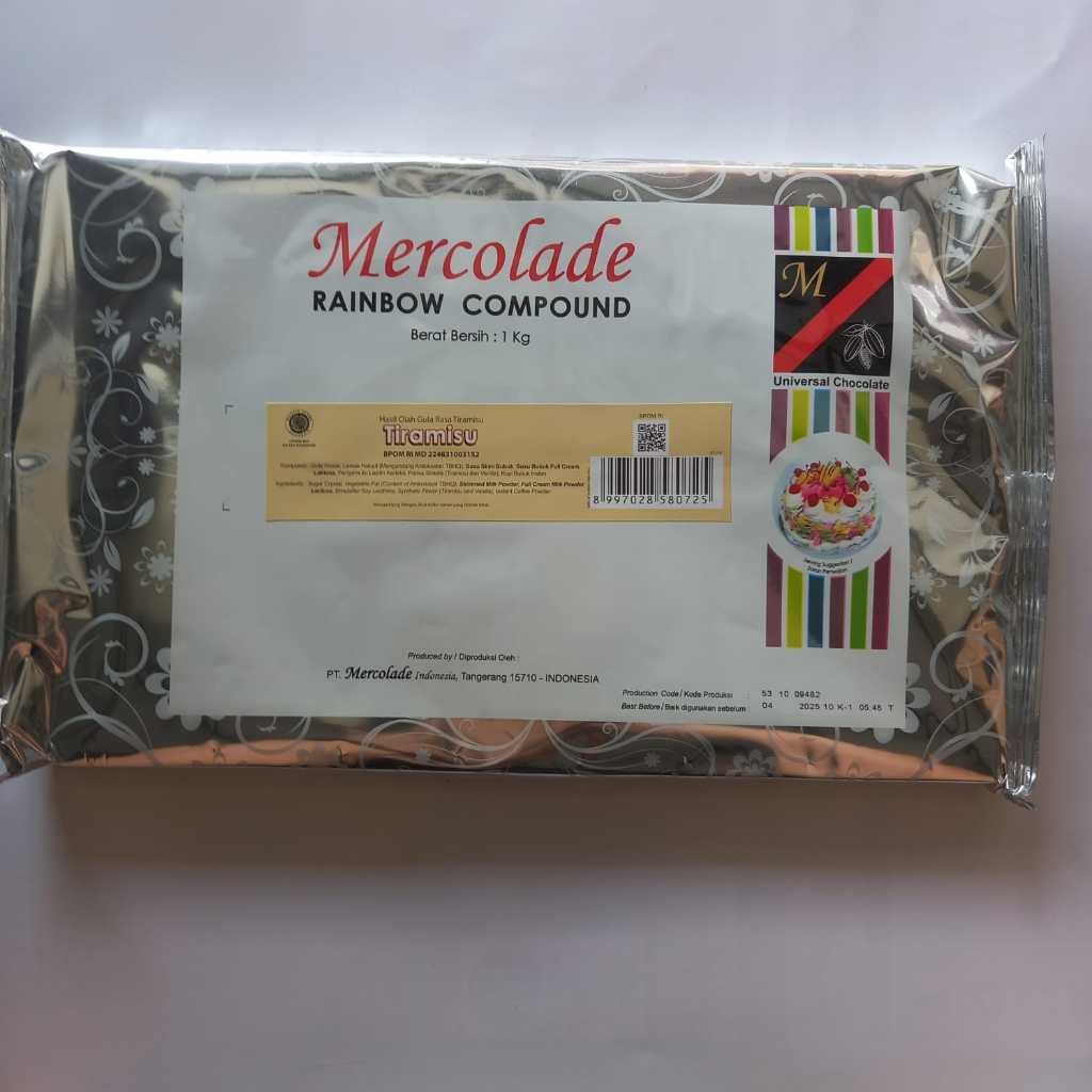 

Mercolade Coklat Compound Tiramisu 1kg