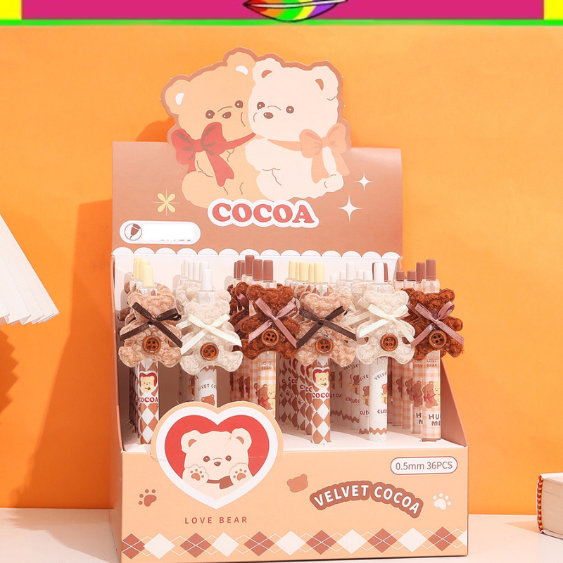 

PULPEN PENA TEKAN MEKANIK TEMPELAN BERUANG TEDDY BEAR GEL 0.5mm WARNA HITAM LUCU | PULPEN LUCU | PERALATAN TULIS | ALAT TULIS KANTOR | ALAT TULIS SEKOLAH SKM