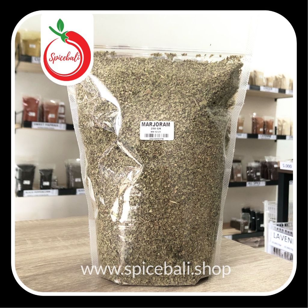 

Daun Marjoram Kering 250 gr / Dried Marjoram Flakes 250 gr / Dry Marjoram Leaves