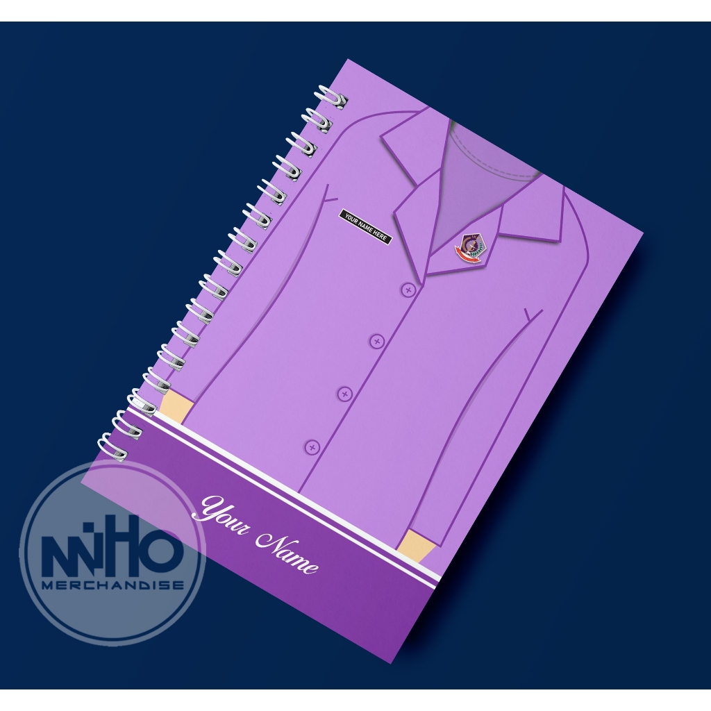 

Notebook Buku Jilid Kawat Spiral IKKT Pragati Wira Anggini Kertas HVS/Hardcover/60 lembar/Bergaris