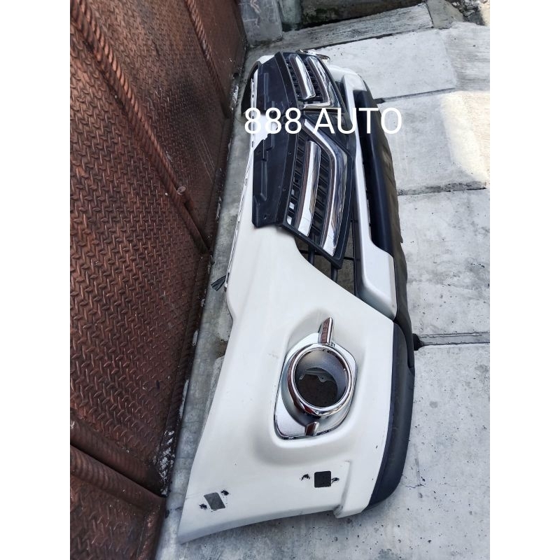 bemper bumper depan pajero sport dakar 2013 2014 komplit