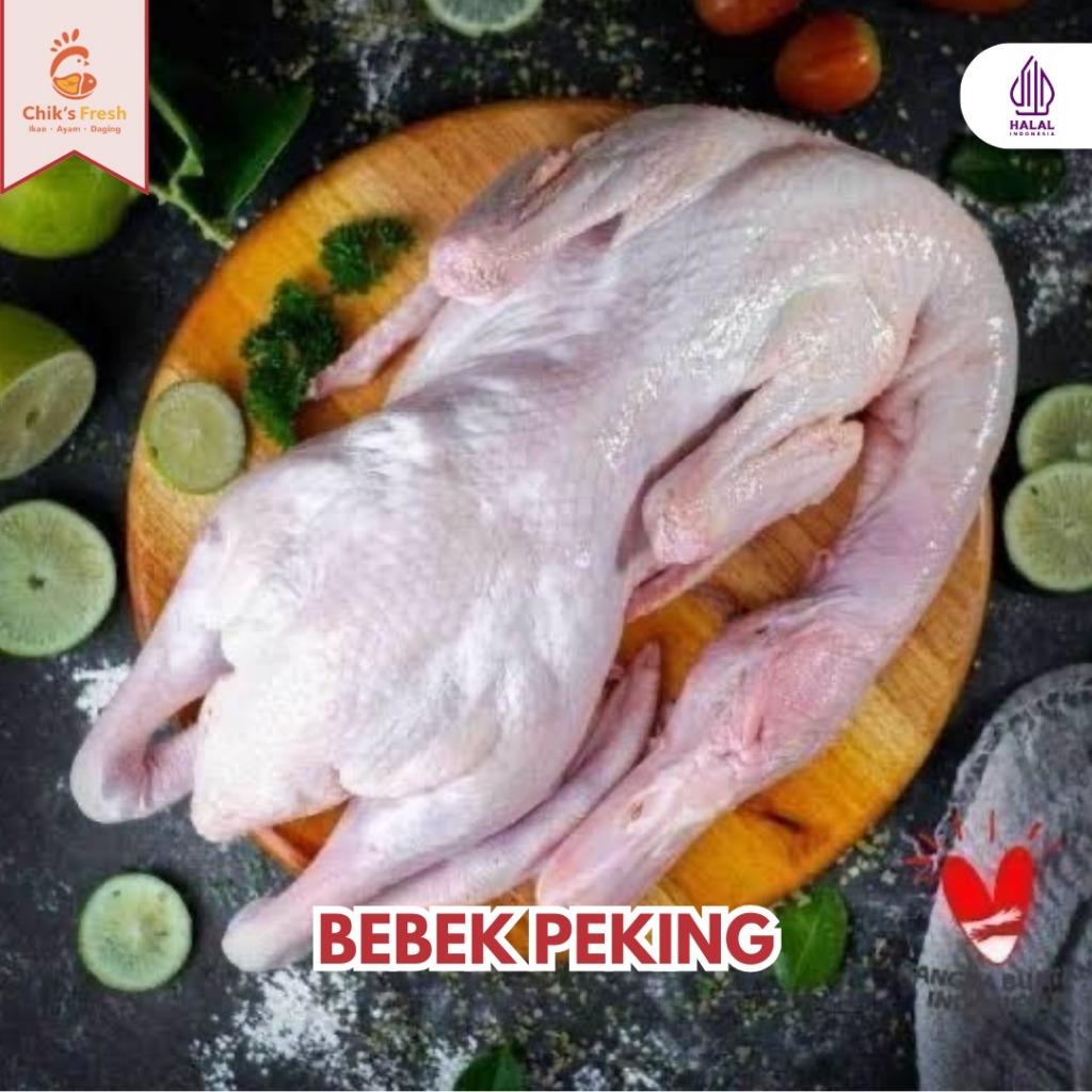 

Bebek Peking Utuh 800Gr - 1Kg Chik's Fresh