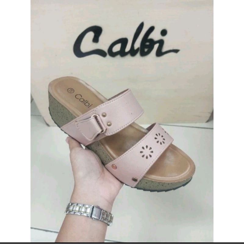 Wedges Sandal CALBI ORIGINAL DJ 292 (100% ORIGINAL/COD)