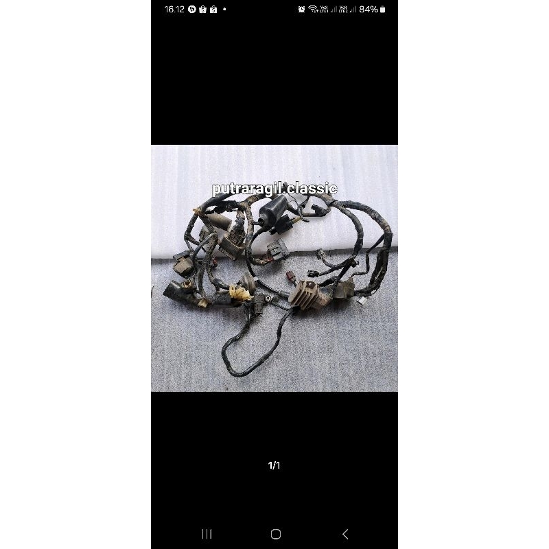 KABEL BODY FULL SET ECU ECM KABEL BODY SET CDI ECU KIPROK KUIL HONDA VERZA K18 ORIGINAL