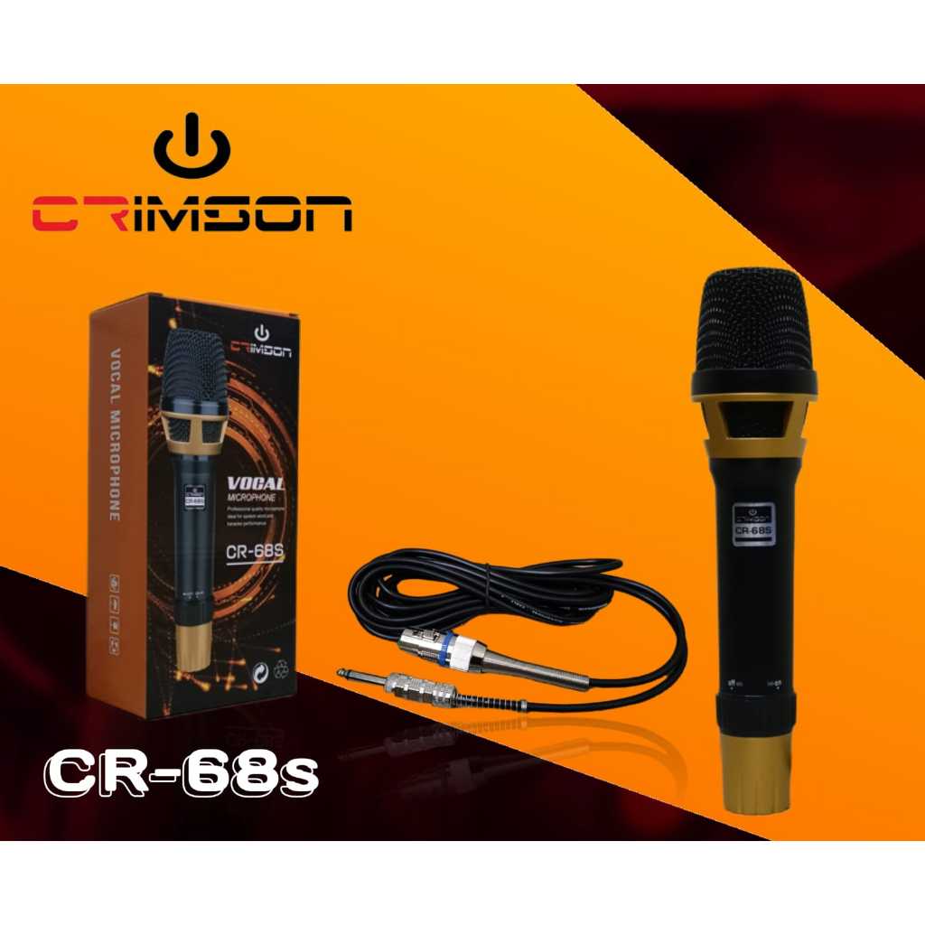 Mic Kabel Crimson CR 68 S Cable Mic Crimson CR68S Crimson CR-68S