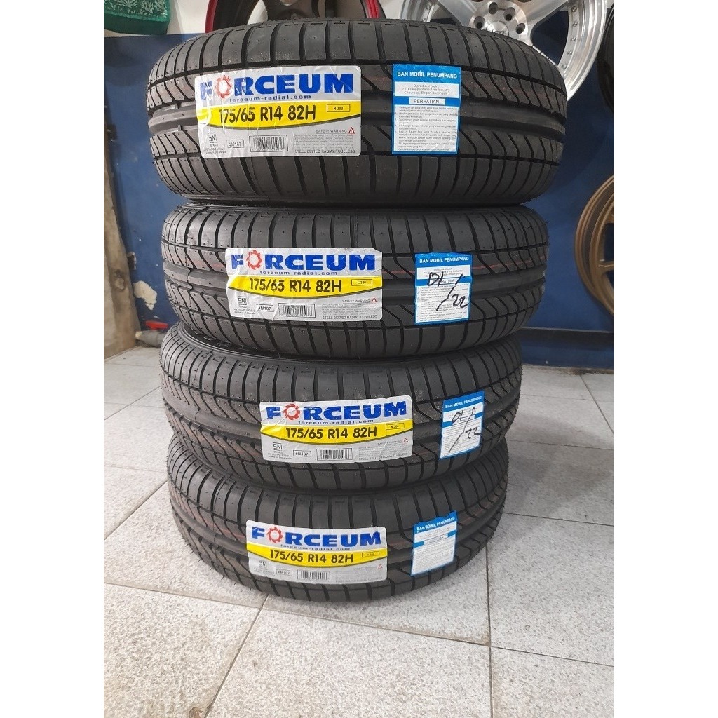 ban mobil ring 14 ukuran 175/65/r14 merk Forceum ban mobil tubeless Agya,ayla,ignis,brio,calya,sigra