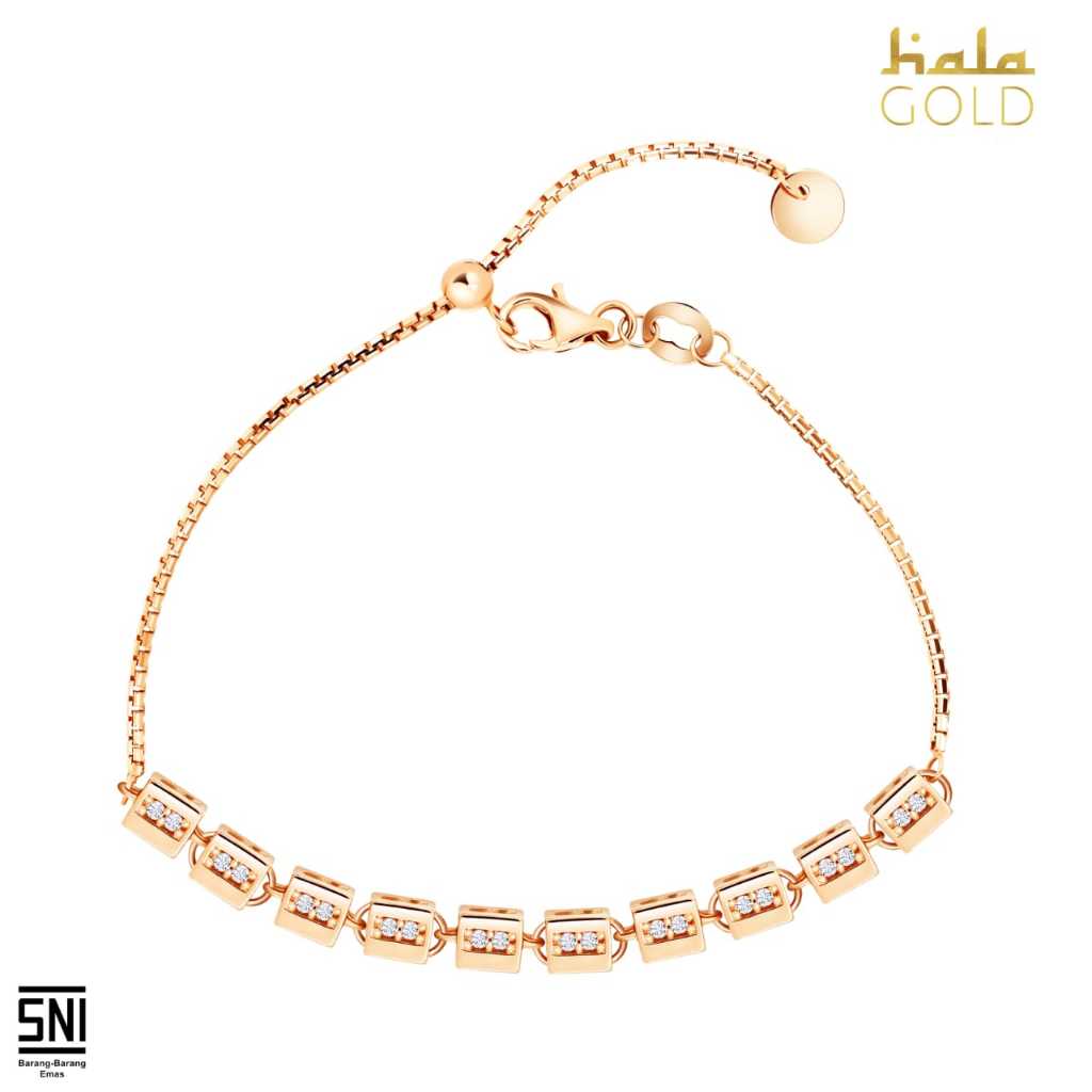 Gelang Hala Gold Reflecta Collections BC230257